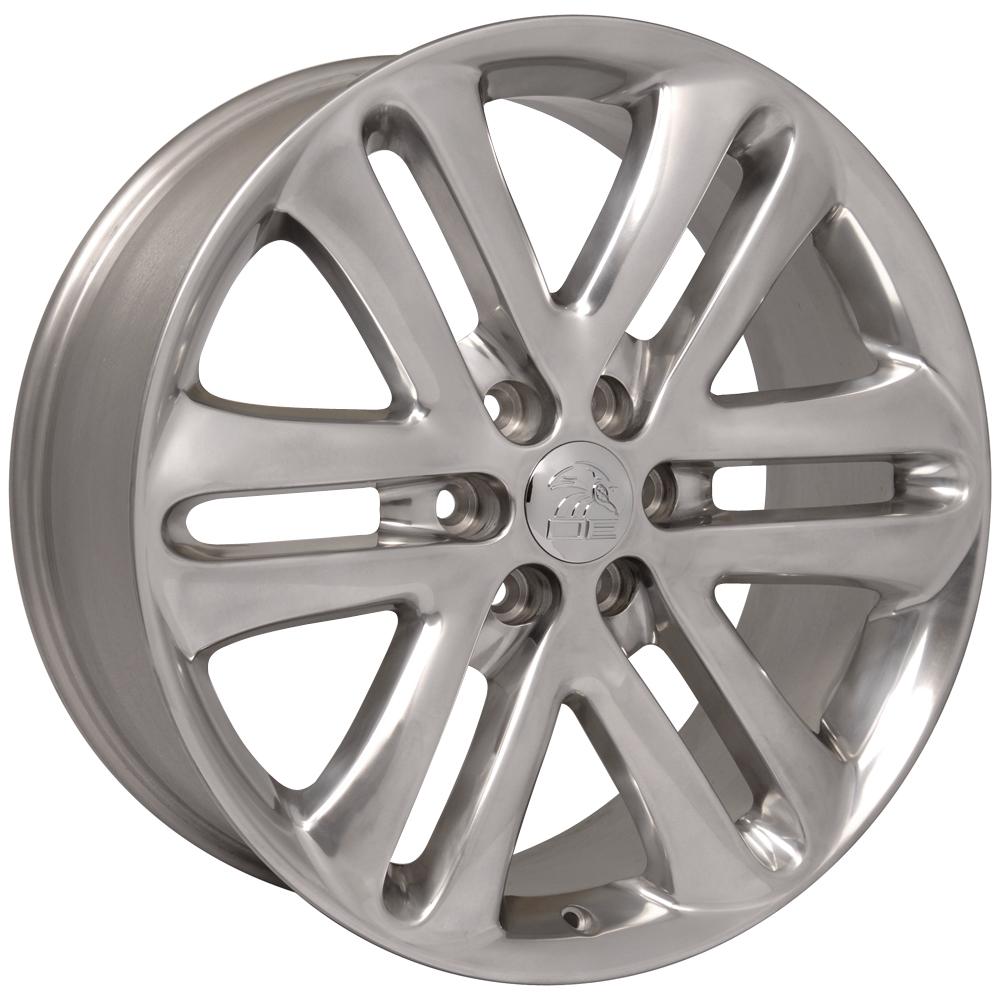 22" Replica Wheel fits Ford F150 - FR76 Polished 22x9