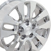 20" Replica Wheel TY11 Fits Toyota Tundra Rim 20x8 Chrome Wheel