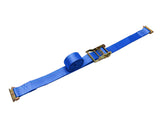 Ratchet Strap with E-Track Fitting - Universal (2 in. x 20 ft.; Blue; Single)