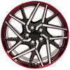 18" Replica Wheel HD06 Fits Honda Civic Hatchback Rim 18x8 Machined Wheel