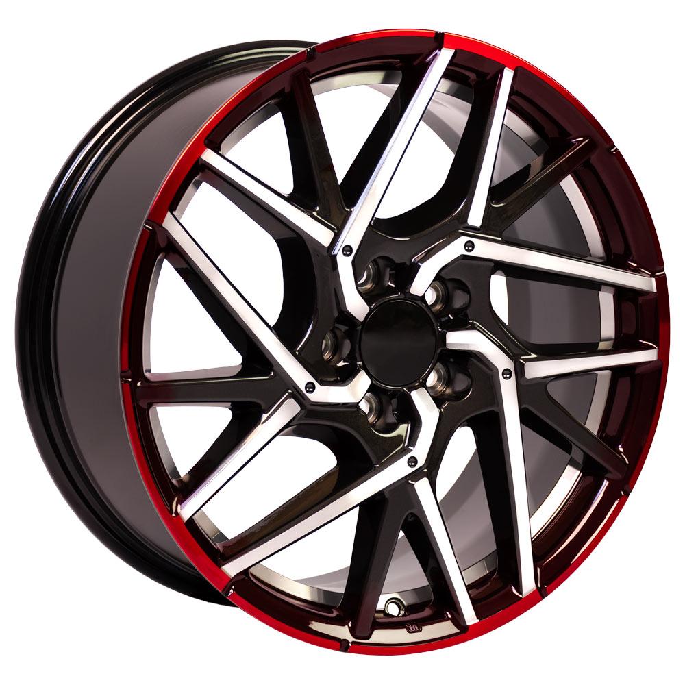 18" Replica Wheel HD06 Fits Honda Civic Hatchback Rim 18x8 Machined Wheel