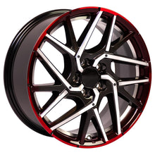 Cargar imagen en el visor de la galería, 18" Replica Wheel HD06 Fits Honda Civic Hatchback Rim 18x8 Machined Wheel