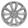 18" Replica Wheel HY02 Fits Hyundai Wheel Rim 18x7.5 Silver Wheel