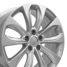 Cargar imagen en el visor de la galería, 18" Replica Wheel HY02 Fits Hyundai Wheel Rim 18x7.5 Silver Wheel