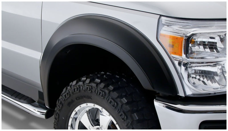 Husky Liners Extend-A-Fender Style Flares 4pc - Black | 11-16 Ford F-350 Super Duty | 2802932