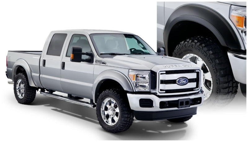 Husky Liners Extend-A-Fender Style Flares 4pc - Black | 2011-2016 Ford F-350 Super Duty_2802932