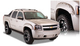 Husky Liners Pocket Style Fender Flares 4pc - Black | 2007 - 2013 Chevy Avalanche