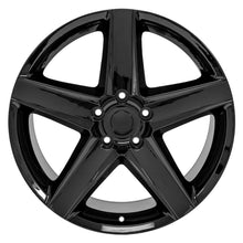 Load image into Gallery viewer, 20" Replica Wheel JP06 Fits Jeep Grand Cherokee Rim 20x9 Black Wheel
