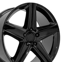 Load image into Gallery viewer, 20" Replica Wheel JP06 Fits Jeep Grand Cherokee Rim 20x9 Black Wheel
