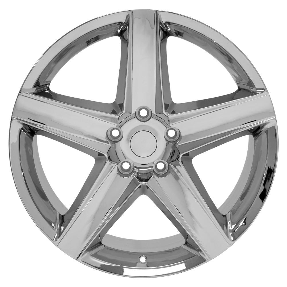 20" Replica Wheel JP06 Fits Jeep Grand Cherokee Rim 20x9 Chrome Wheel