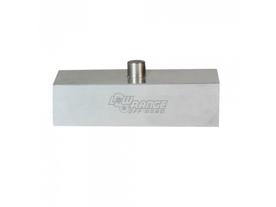 Tacoma 1 Inch CNC Block and OEM Metric Style U-bolt Kit 05 and Up Toyota Tacoma  Low Range Off Road
