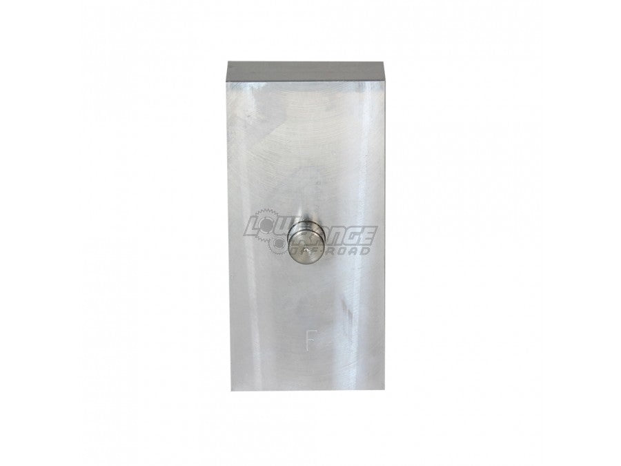 Tacoma 1 Inch CNC Block and OEM Metric Style U-bolt Kit 05 and Up Toyota Tacoma  Low Range Off Road