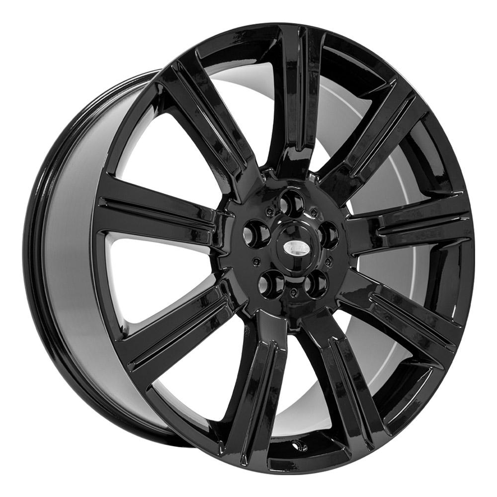 22" Replica Wheel fits Land Rover Range Rover - LR01 Black 22x10