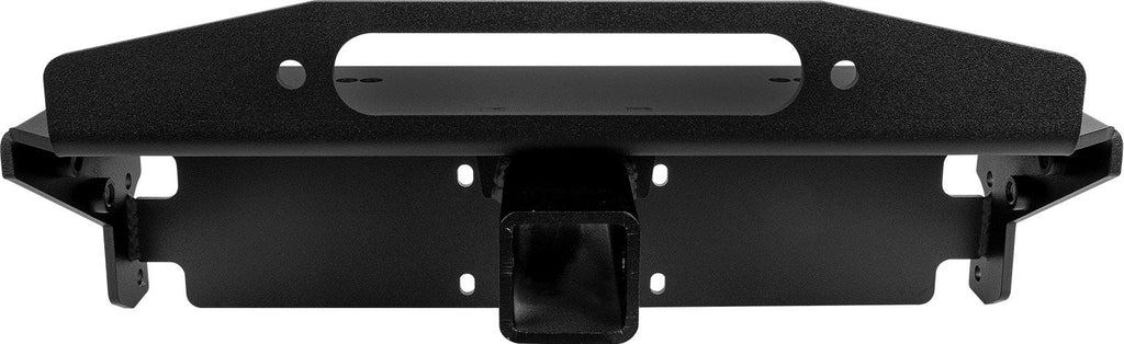 Suzuki Samurai Front Bumper Winch Base Plate Black Powder Coat 2-3 Inch Body Lift Low Range Offroad