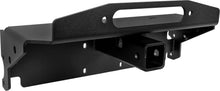 Cargar imagen en el visor de la galería, Suzuki Samurai Front Bumper Winch Base Plate Black Powder Coat 2-3 Inch Body Lift Low Range Offroad