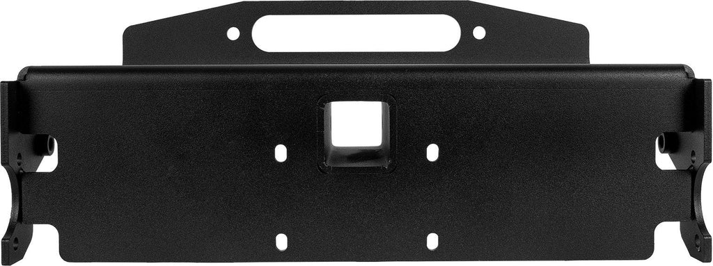 Suzuki Samurai Front Bumper Winch Base Plate Black Powder Coat 2-3 Inch Body Lift Low Range Offroad