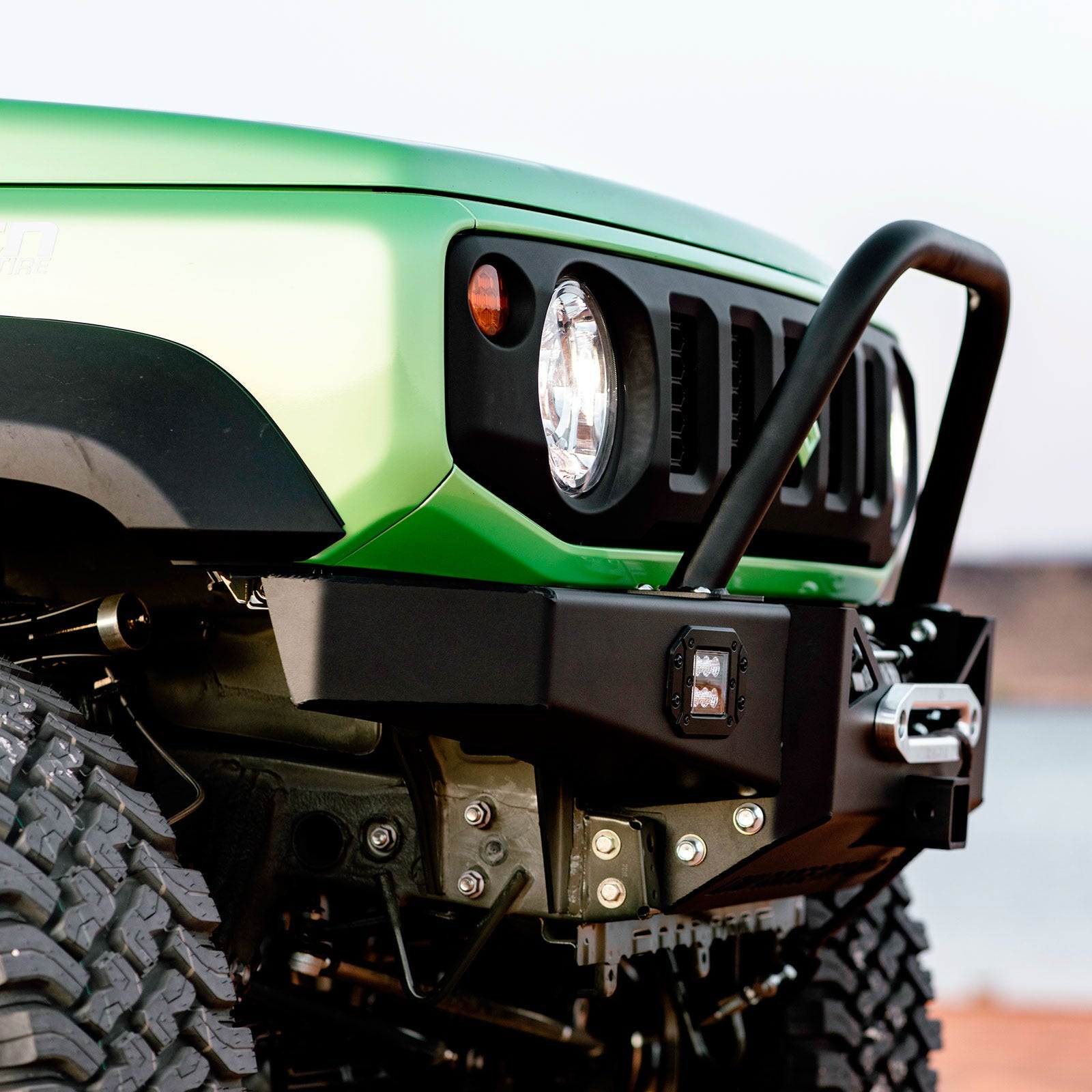 2018-Present Suzuki Jimny Front Bumper with Stinger Bare Low Range Off Road