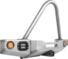 Cargar imagen en el visor de la galería, 86-95 Suzuki Samurai Front Bumpers - 0-1 Inch Winch Plate Short Ends Single Bend Stinger Bare Low Range Off Road