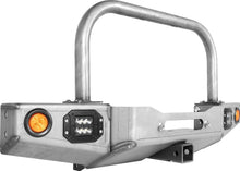 Cargar imagen en el visor de la galería, 86-95 Suzuki Samurai Front Bumpers - 0-1 Inch Winch Plate Short Ends Grill Guard Bare Low Range Off Road
