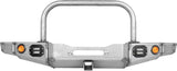 86-95 Suzuki Samurai Front Bumpers - 0-1 Inch Winch Plate Short Ends with Stubby Ends Grill Guard Bare Low Range Off Road