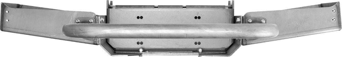 86-95 Suzuki Samurai Front Bumpers - 2-3 Inch Winch Plate Long Ends Double Bend Stinger Bare Low Range Off Road