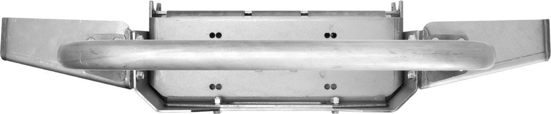 86-95 Suzuki Samurai Front Bumpers - 2-3 Inch Winch Plate Short Ends Grill Guard Bare Low Range Off Road