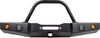 86-95 Suzuki Samurai Front Bumpers - 0-1 Inch Winch Plate Long Ends Double Bend Stinger Black Powder Coat Low Range Off Road