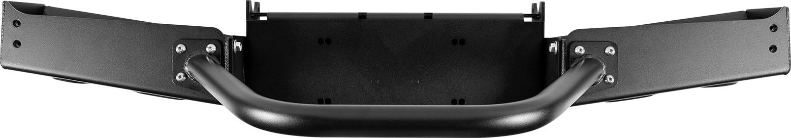 86-95 Suzuki Samurai Front Bumpers - 0-1 Inch Winch Plate Long Ends Double Bend Stinger Black Powder Coat Low Range Off Road