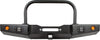 86-95 Suzuki Samurai Front Bumpers - 0-1 Inch Winch Plate Long Ends Grill Guard Black Powder Coat Low Range Off Road