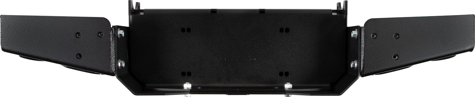 86-95 Suzuki Samurai Front Bumpers - 0-1 Inch Winch Plate Short Ends Black Powder Coat Low Range Off Road