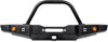 86-95 Suzuki Samurai Front Bumpers - 0-1 Inch Winch Plate Short Ends with Stubby Ends Double Bend Stinger Black Powder Coat Low Range Off Road