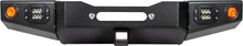 Cargar imagen en el visor de la galería, 86-95 Suzuki Samurai Front Bumpers - 2-3 Inch Winch Plate Short Ends Black Powder Coat Low Range Off Road