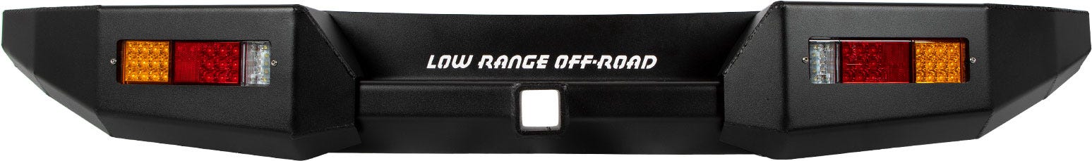 18-Present Suzuki Jimny Rear Bumper Black Powder Coat Low Range Off Road