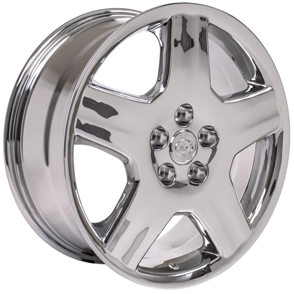 18" Replica Wheel LX02 Fits Lexus LS Rim 18x7.5 Chrome Wheel