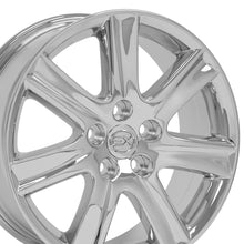 Cargar imagen en el visor de la galería, 17" Replica Wheel LX12 Fits Lexus ES Rim 17x7 Chrome Wheel