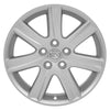 17" Replica Wheel LX12 Fits Lexus ES Rim 17x7 Silver Wheel