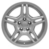 17" Replica Wheel MB02 Fits Mercedes Benz C Class Rim 17x7.5 Silver Wheel