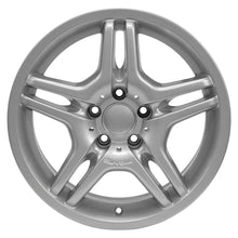 Cargar imagen en el visor de la galería, 17" Replica Wheel MB02 Fits Mercedes Benz C Class Rim 17x7.5 Silver Wheel