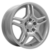 Cargar imagen en el visor de la galería, 17" Replica Wheel MB02 Fits Mercedes Benz C Class Rim 17x7.5 Silver Wheel