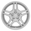 18" Replica Wheel MB02 Fits Mercedes Benz C Class Rim 18x9 Silver Wheel