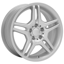 Cargar imagen en el visor de la galería, 18" Replica Wheel MB02 Fits Mercedes Benz C Class Rim 18x9 Silver Wheel
