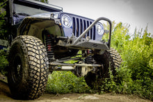 Load image into Gallery viewer, Jeep YJ/TJ Stubby Front Bumper W/Stinger Bare Steel Motobilt
