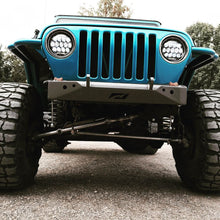 Cargar imagen en el visor de la galería, Jeep YJ/TJ Stubby Front Bumper Bare Steel Motobilt