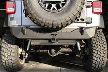 Cargar imagen en el visor de la galería, Jeep JK Rear Stubby Bumper 07-18 Wrangler JK Bare Steel Motobilt