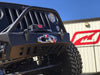 Jeep JK Front Bumper W/Stinger 07-18 Wrangler JK Crusher Series Bare Steel Motobilt