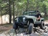 Jeep CJ Front Stubby Bumper W/Stinger Bare Steel Motobilt