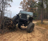 Jeep CJ Front Stubby Bumper W/Stinger Bare Steel Motobilt