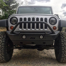 Cargar imagen en el visor de la galería, Jeep JK Bumper W/Stinger 07-18 Wrangler JK The Hammer Series Bare Steel Motobilt