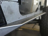 Jeep JK Unilimited Rocker Guards With Step 07-18 Wrangler JK Crusher Series Bare Steel Motobilt