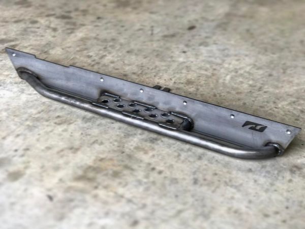 Jeep YJ Rocker Guards For Competition Corners W/Step 87-95 Wrangler YJ Bare Steel Motobilt